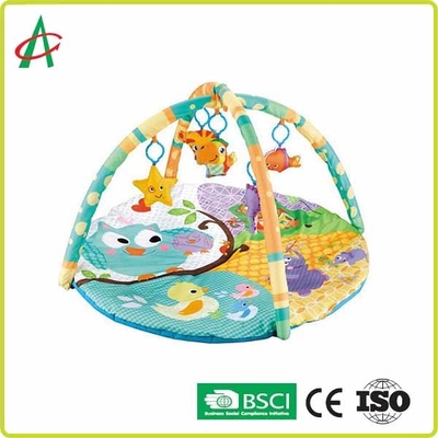 100 Poly پلی استر قابل شستشو کودک قابل حمل فعالیت های ورزشی Gym Mat Mat نوزادان