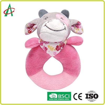 ASTM L8.5cm Rattle Plush Baby برای گرفتن دست و لرزش