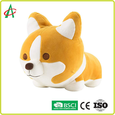 ODM Shiba Inu Stuffed Toy، EN71-1-2-3 Cute Corgi Plush بالش