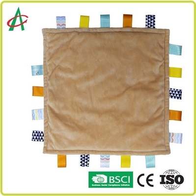 3.2 پوند Newborn Comforter اسباب بازی پتو برچسب چاپی 12x12 اینچ