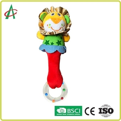 پارچه نرم پنبه ای پارچه ای پلاستیکی Rapttle LDPE Teether PP Cotton Shaker