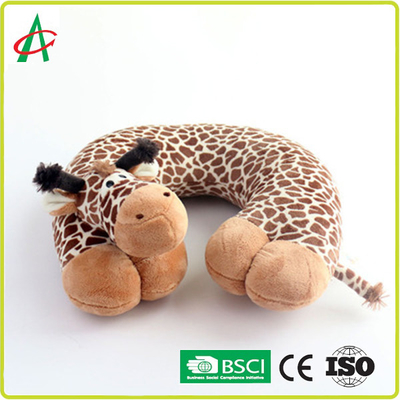 کارتون ناز زرافه بالش گردن Angelber 30cm U شکل برای سفر