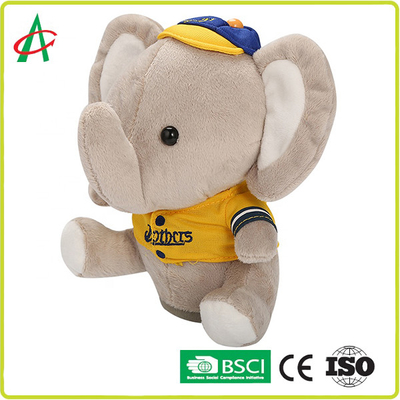 اسباب بازی های مخمل خواب دار 20 سانتی متری ، CPSIA Peek A Boo Singing Elephant
