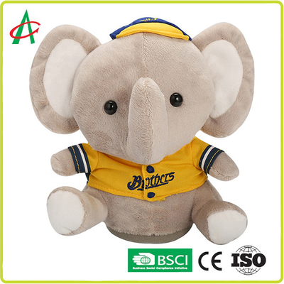 اسباب بازی های مخمل خواب دار 20 سانتی متری ، CPSIA Peek A Boo Singing Elephant