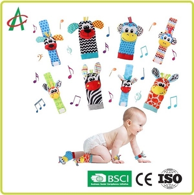3.36 Ounces Baby Plush Rattle، ASTM Foot And Wrist Rattles