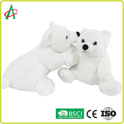 اسباب بازی های پر شده با آغوش 12 اینچ ، حیوان پر شده SNAS Polar Bear