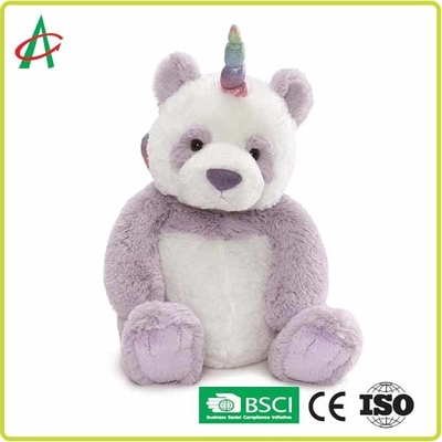 9 "Cuddly Panda Unicorn Stuffed Animal با بال EN71 استاندارد