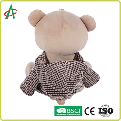 12 اینچ خرس عروسکی خرس ، خرس مخمل خواب دار نرم ISO9001