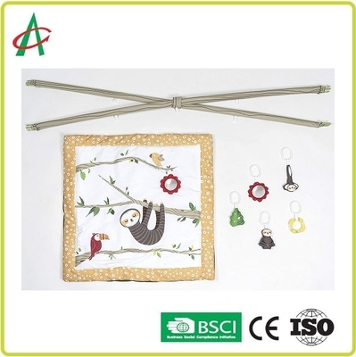 BSCI Plush Play Mat Baby، Tummy Time Gym Mat 5.28 پوند