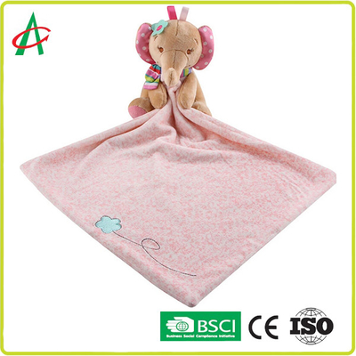 پارچه پلاستیکی نرم Boa Plush اسباب بازی SNAS Newborn Comforter 29.5X15cm