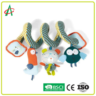 40X28CM Spiral Pram اسباب بازی BPA Free Safety Material CE گواهینامه CE