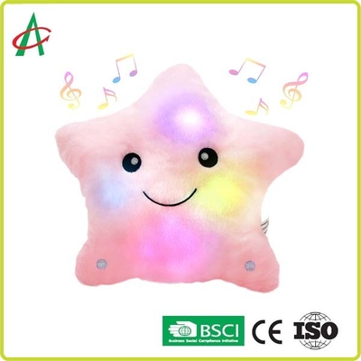 بالش های اسباب بازی مخمل خواب دار Angelber Twinkle Star ASTM استاندارد بدون محدودیت سنی