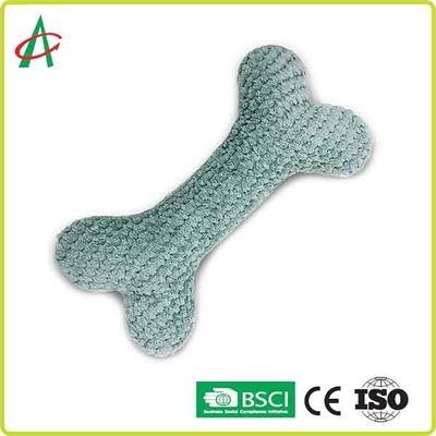 ISO9001 حیوان خانگی مخمل خواب دار اسب استخوان به شکل 15 سانتی متر * 5.5 سانتی متر با ساکر