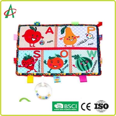 BSCI 29.7x21cm Baby Comforter Toy فوق العاده نرم مخمل خواب دار میوه و حیوانات