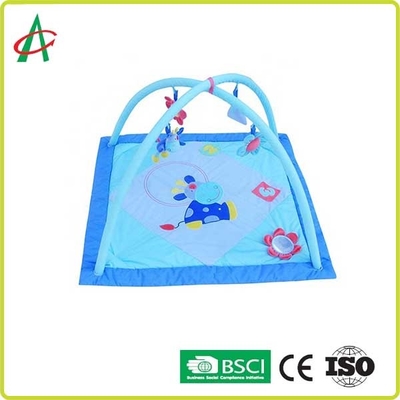 100 Poly پلی استر قابل شستشو کودک قابل حمل فعالیت های ورزشی Gym Mat Mat نوزادان