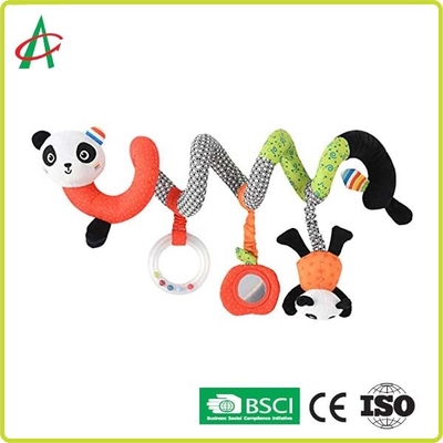 اسباب بازی مارپیچی BSCI Baby Panda Plush با آینه های سفارشی