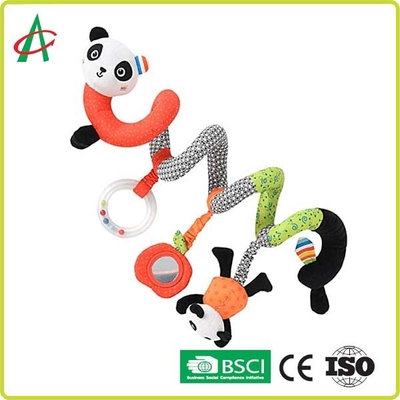 اسباب بازی مارپیچی BSCI Baby Panda Plush با آینه های سفارشی