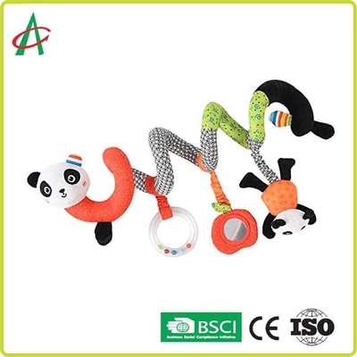 اسباب بازی مارپیچی BSCI Baby Panda Plush با آینه های سفارشی
