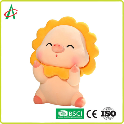 Pig Plush عروسک اسباب بازی بالش عروسکی شکل تخت خواب اسباب بازی فوق العاده نرم مخمل خواب دار اسباب بازی هدیه تعطیلات
