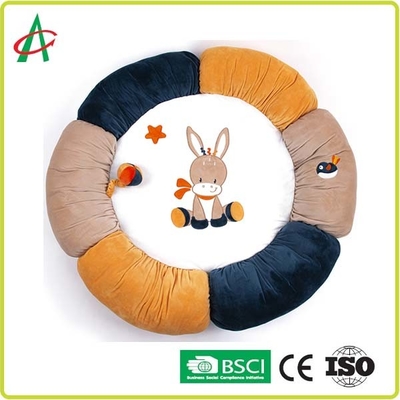 پارچه AZO Free bOA پارچه حصیری کودک با مینی مخمل خواب دار اسباب بازی حیوانات