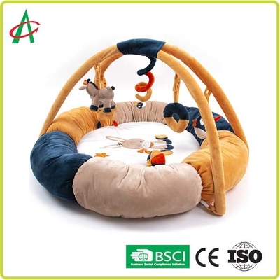 پارچه AZO Free bOA پارچه حصیری کودک با مینی مخمل خواب دار اسباب بازی حیوانات