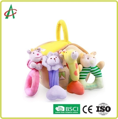 اسباب بازی ASTM Huggable Plush Rattle With PP پنبه پر شده