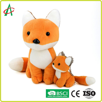 پلی استر Stuffing Furry Plush Mini Fox Stuffed Animal 3 10in