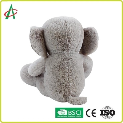 اسباب بازی مخمل خواب دار پلی استری 30 سانتی متری خاکستری قابل قبول است
