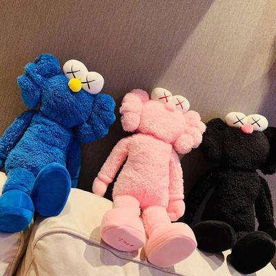 بالش های اسباب بازی مخملی BFF Kaws قابل شستشو به عنوان هدیه تعطیلات