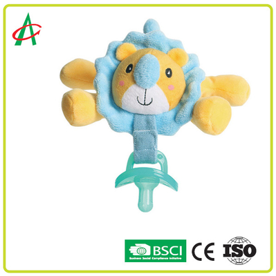 گیره پستانک مخمل دار پستانک اسباب بازی دارای گواهینامه CE/BSCI