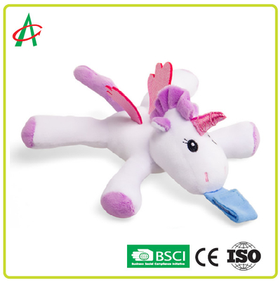 گیره پستانک مخمل دار پستانک اسباب بازی دارای گواهینامه CE/BSCI