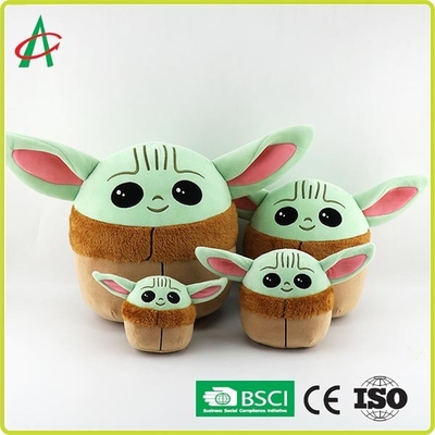10 13 20 26 سانتی‌متر قیف PP پنبه‌ای اسباب‌بازی مخمل‌دار Yoda برای کودکان