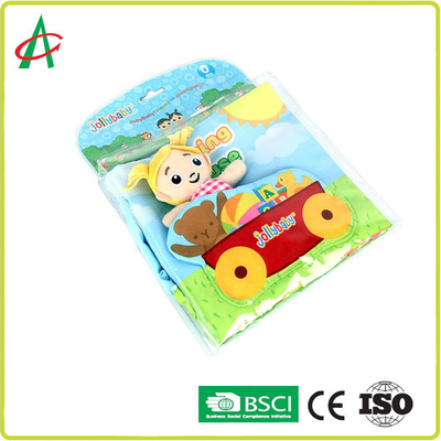 BSCI Polyester 9 Sensory Items Activity Books for Infant