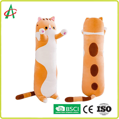 بالش گربه کارتونی مخمل دار OEM ODM House Decoration 70cm
